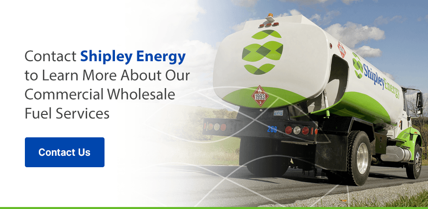 Contact Shipley Energy to Learn More About Our Commercial Wholesale Fuel Services