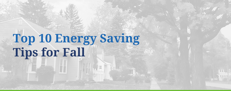 Top 10 Energy-Saving Tips for Fall