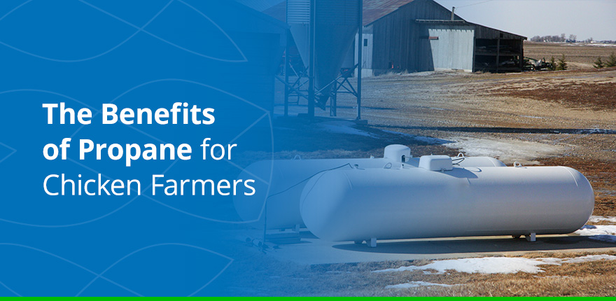 benefits of propane for chicken farmers
