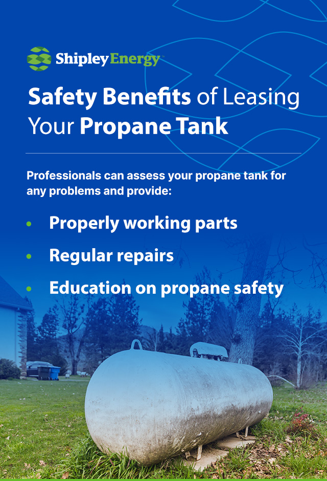 safety benefits of leasing your propane tank