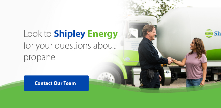Look to Shipley Energy for your questions about propane