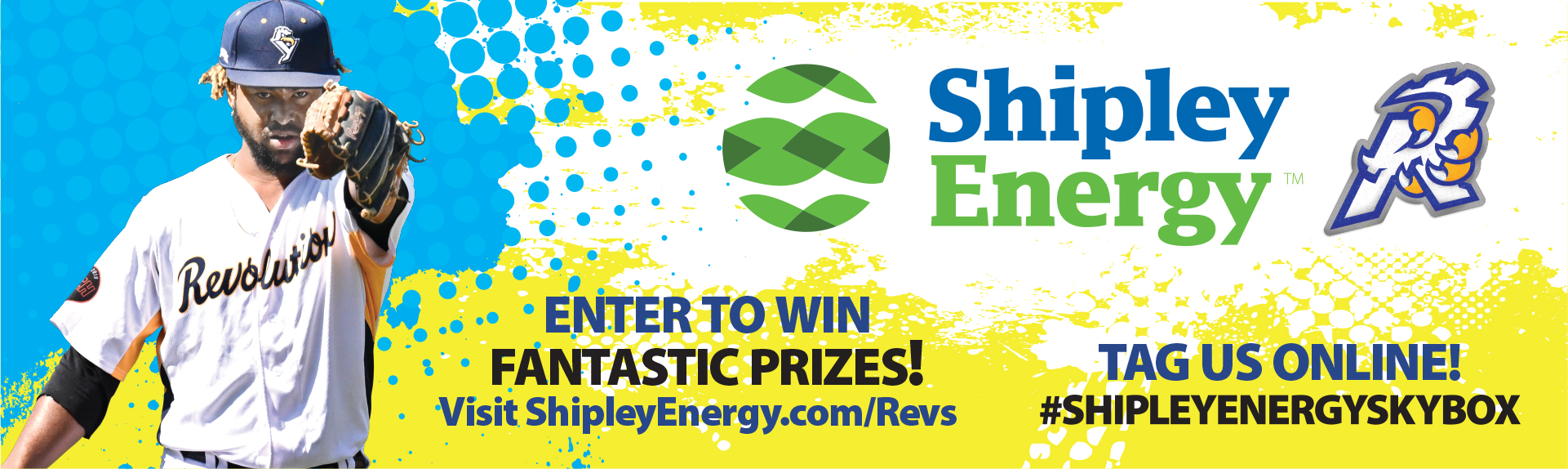 Enter to win skybox seats for a game with Shipley Energy and the York Revolution