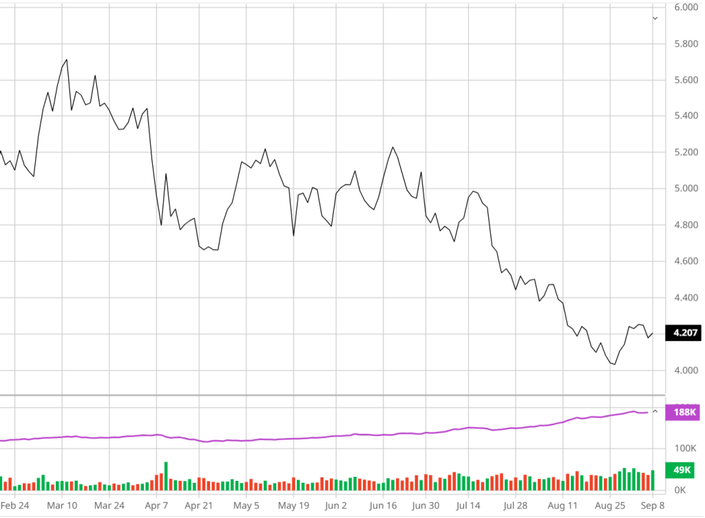 January 2026 NYMEX and the sell-off from last March