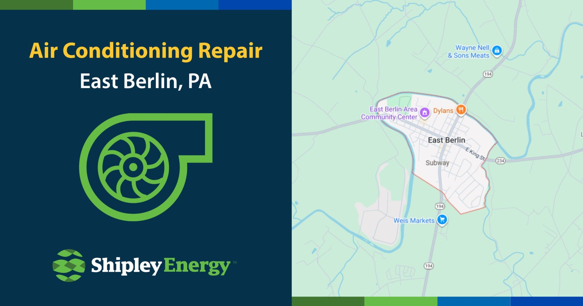 Air conditioning repair in East Berlin, PA