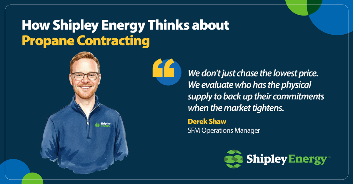 How Shipley Energy Thinks about Propane Contracting